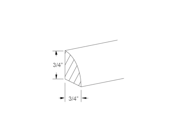 Quarter Round Molding