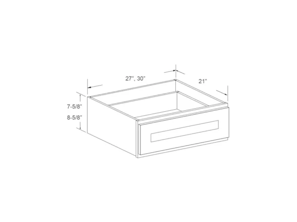 Knee / Desk Drawer – 30in