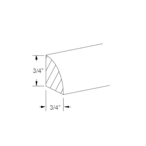 Quarter Round Molding