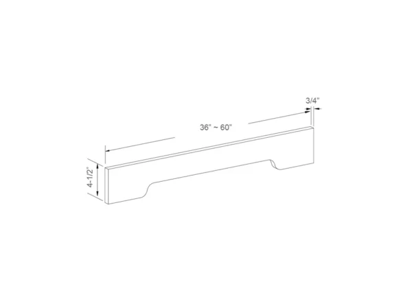 Arch Valance – 36in