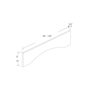 Arch Valance – 54in