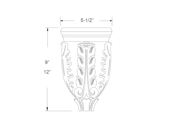 Corbel – 9in