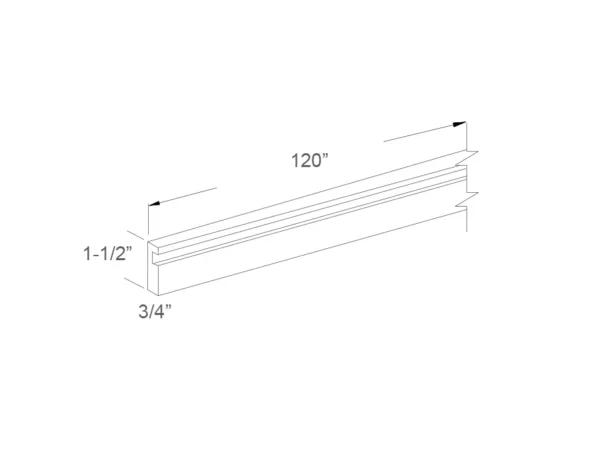 Tall Filler – 1.5in
