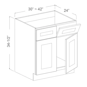 Sink Base Cabinet – 30in Wide