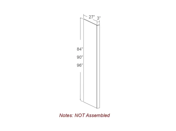 Refrigerator Return Panel – 96″
