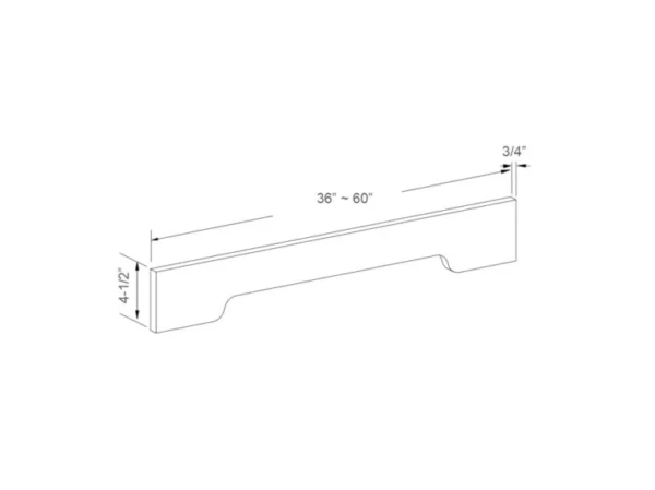 Arch Valance – 48in