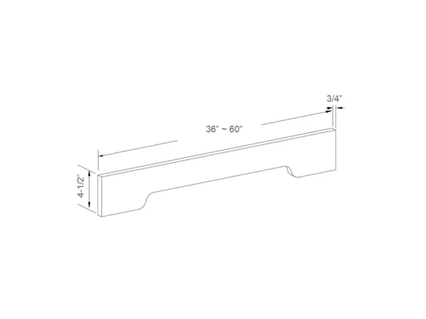 Arch Valance – 42in